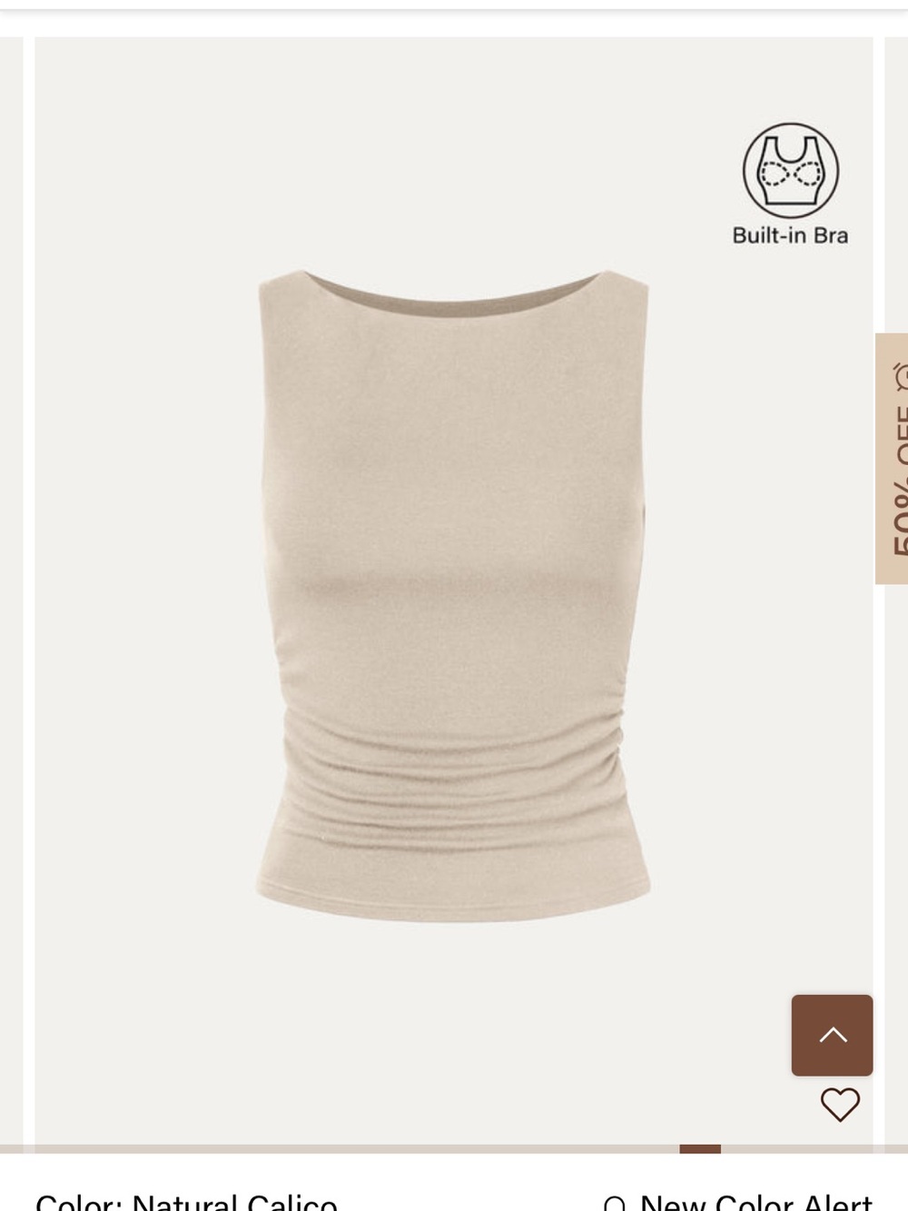 OGL NaturalTank Top
